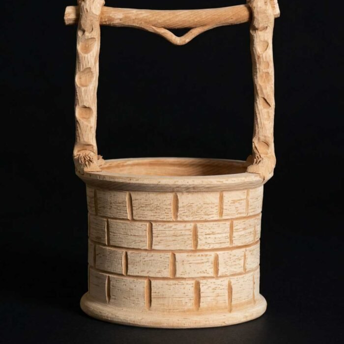 Vaso a pozzo in terracotta galestro